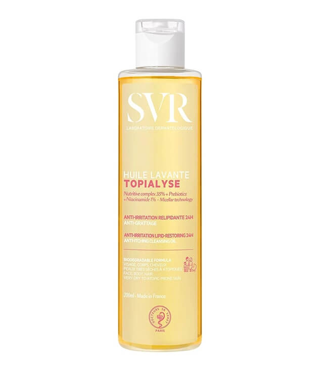 SVR | TOPIALYSE HUILE LAVANTE ANTI-IRRITATION RELIPIDANTE 24H